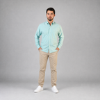 Camisa Oxford Ingles Verde A0205