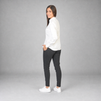 Blusa Oxford Italiano Blanco B0075