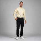 Camisa Oxford Italiano Amarillo A0075