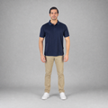 Polo Playera Polo Caballero Dry Fit Marino A1770
