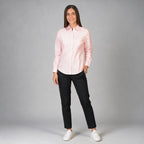 Blusa Oxford Italiano Rosa B0075