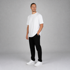 Playera Oversize Bordada Marfil E0105
