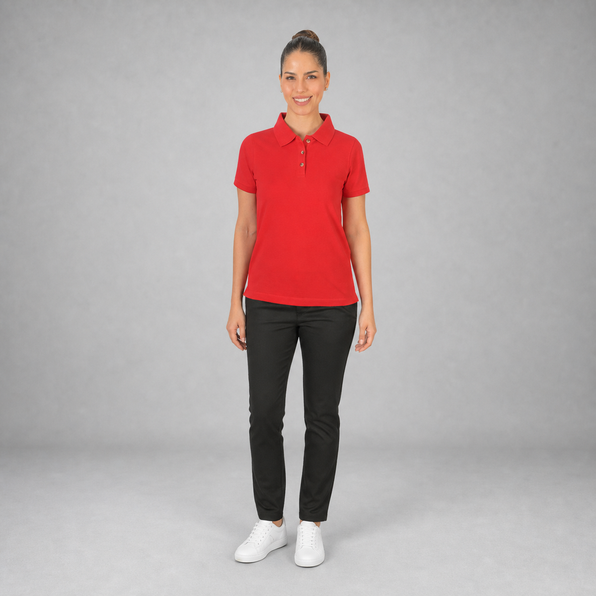 Polo Basic Rojo B1660