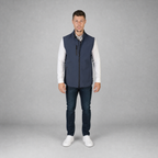 Chaleco Shell Rib Marino A1760