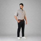 Camisa Sorrento Gris A0040