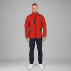 Chamarra Caballero Shell Rib Rojo A1765
