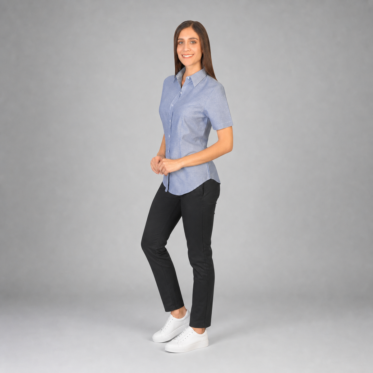 Blusa Oxford Italiano Marino B0070