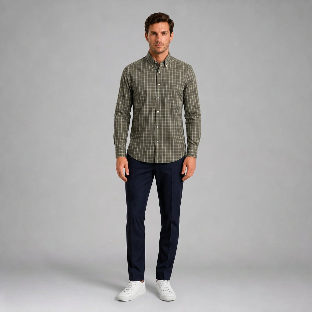 Camisa Basic 2321 Verde C2359