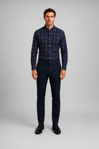 Camisa Scotland 3420 Marino C2366
