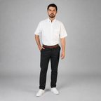 Camisa Oxford Ingles Blanco A0200