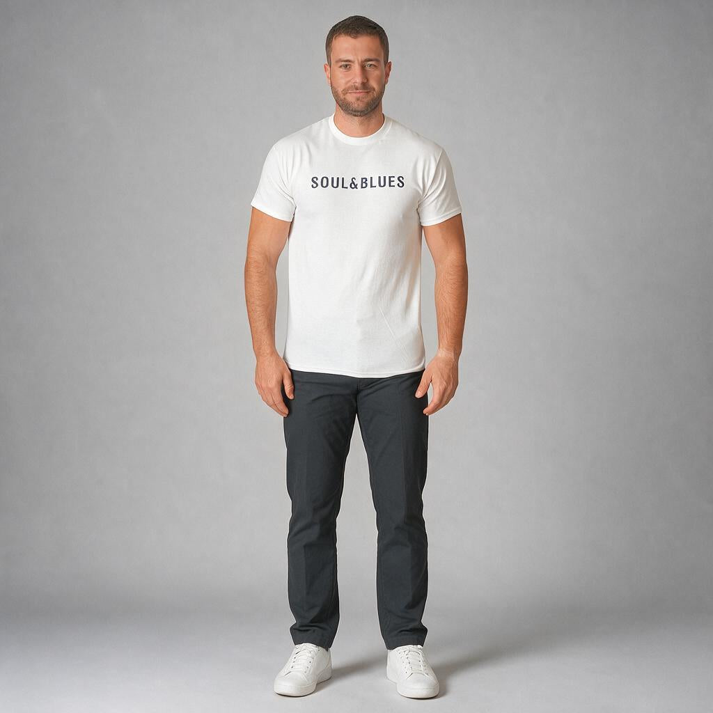 Playera Soulandblues Blanco  E0115