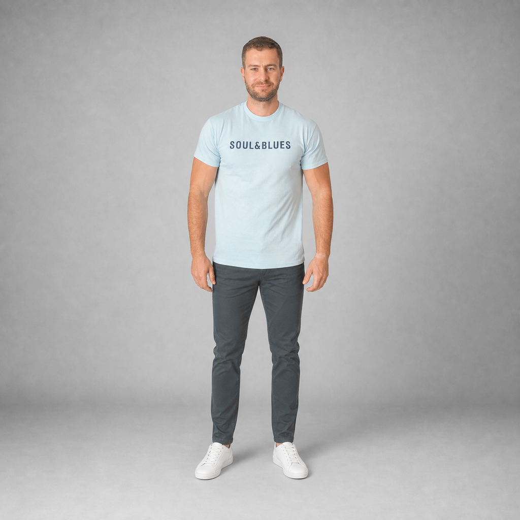 Playera Soulandblues Cielo  E0115