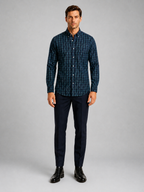 Camisa Scotland 3410 Marino C2368