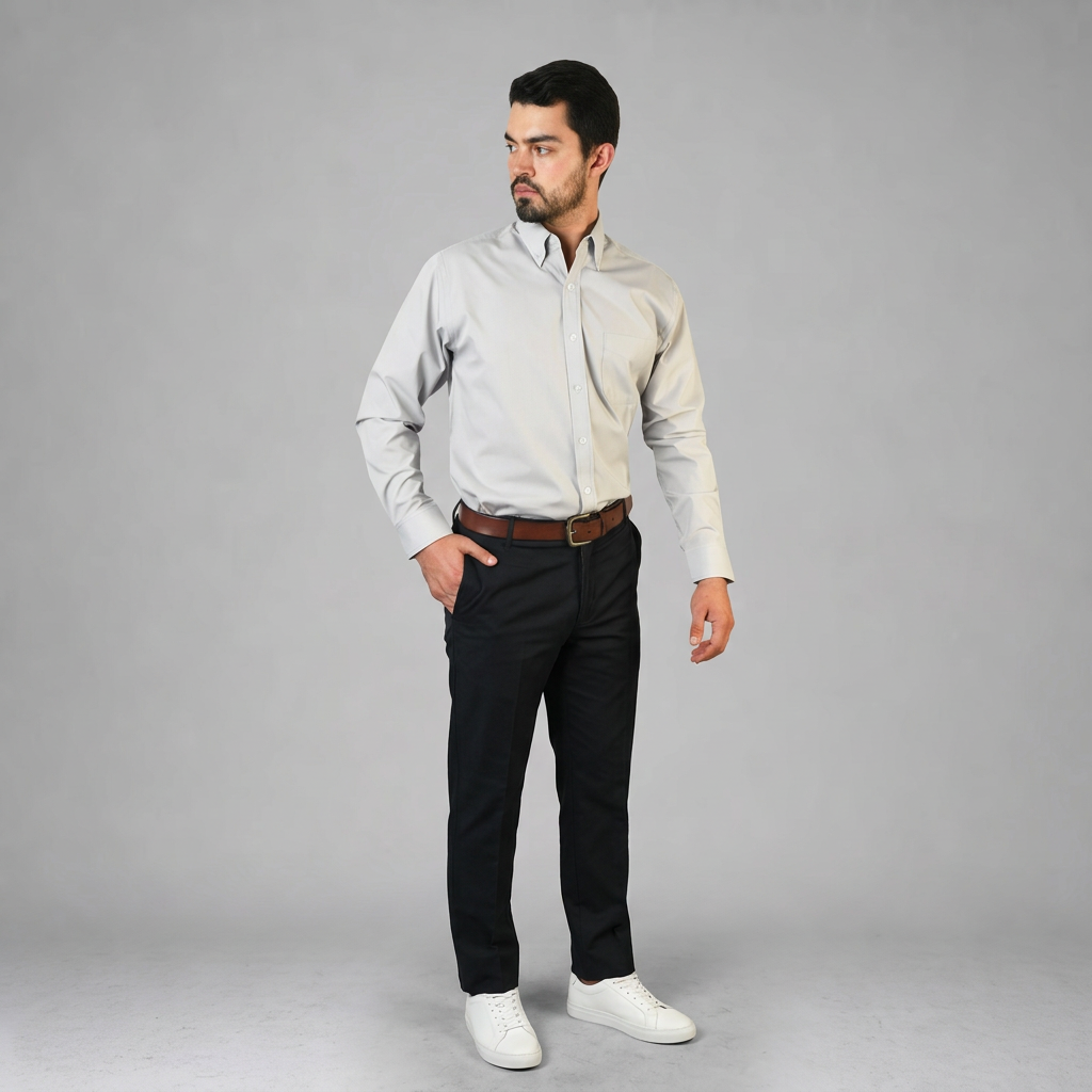 Camisa Sorrento Gris A0045