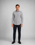 Camisa Shaken Gris C2344