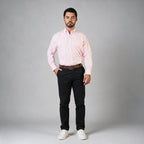 Camisa Oxford Ingles Rosa A0205