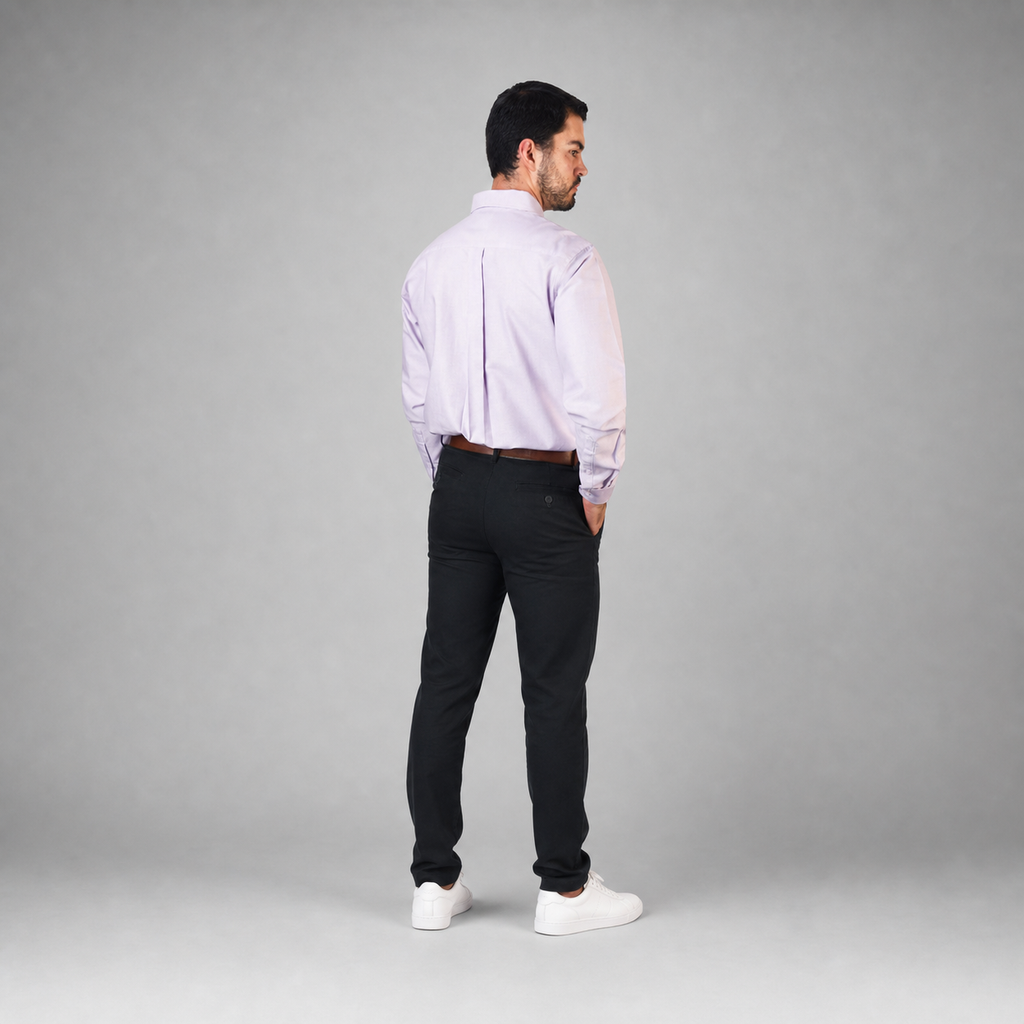 Camisa Oxford Lila A0055