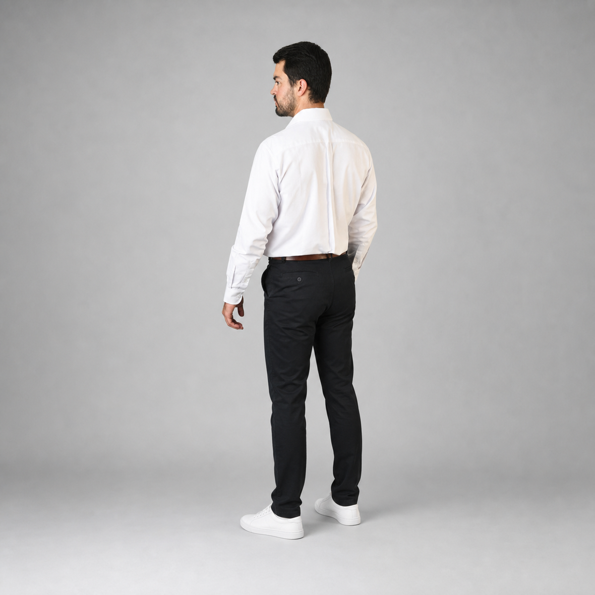 Camisa Oxford Ingles Blanco A0205