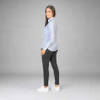 Blusa Oxford Cielo B0055