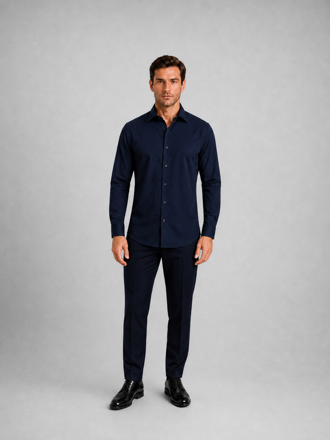 Camisa Shaken Marino C2341