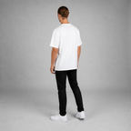 Playera Oversize Bordada Marfil E0105