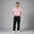 Camisa Oxford Ingles Ladrillo A0205