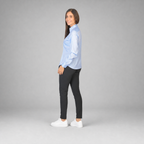 Blusa Oxford Italiano Cielo B0075