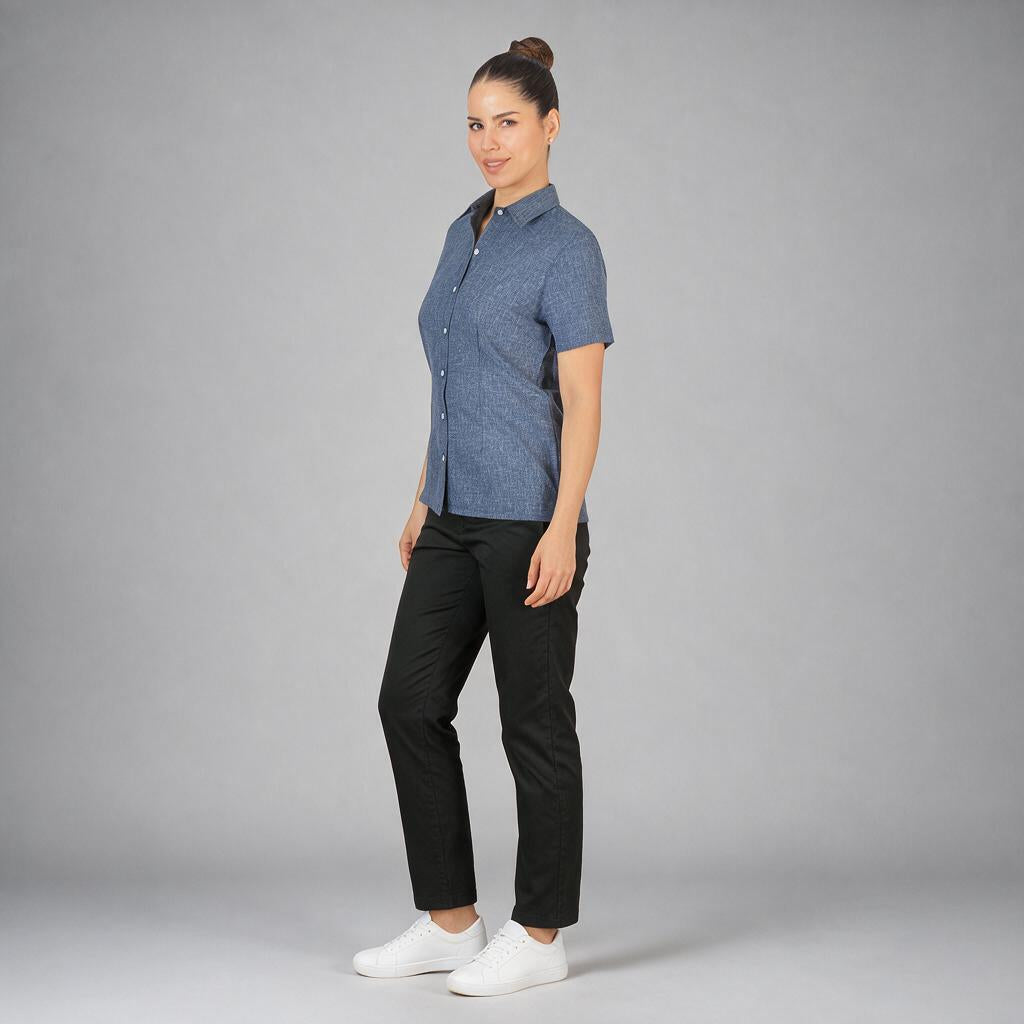 Blusa Lino Uniforme Marino B0170