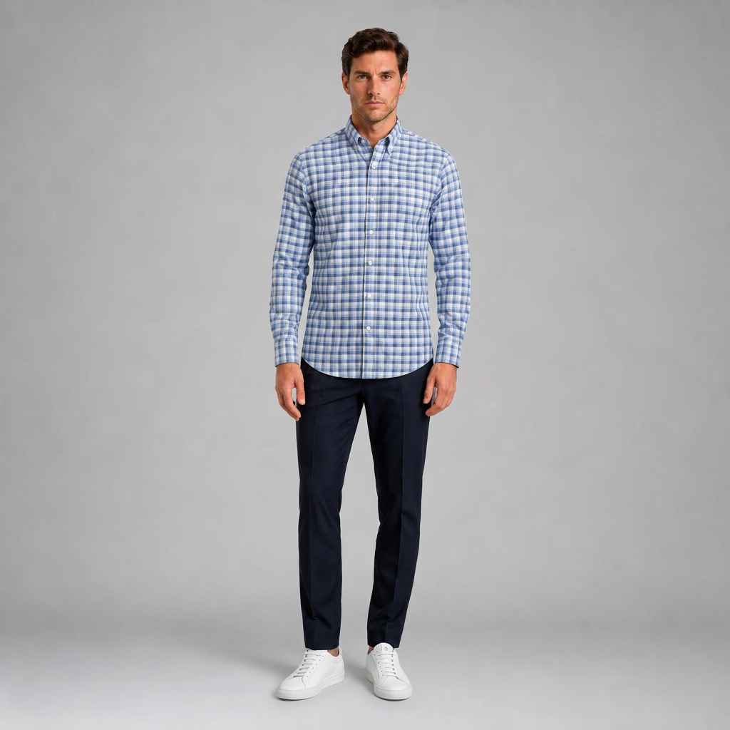 Camisa Oxigeno 213 Azul C2369