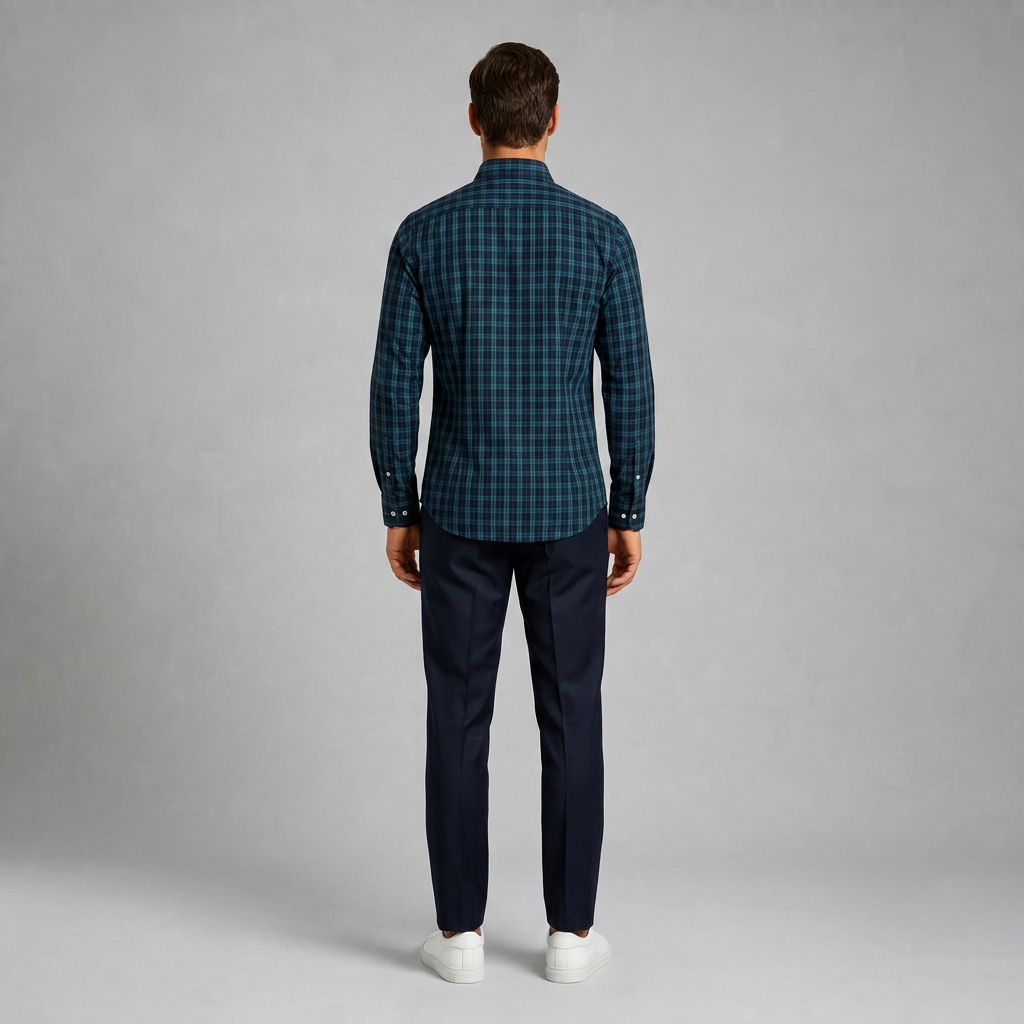 Camisa Scotland 3410 Marino C2368