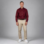 Camisa Florencia Tinto A0115