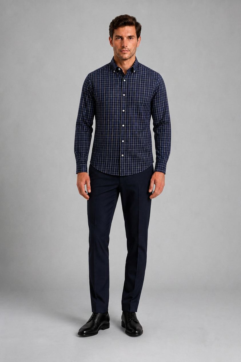 Camisa Scotland 3403 Marino C2367