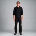Pantalon  S/p Gab. Harvard Negro A0610