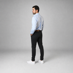 Camisa Oxford Ingles Cielo A0205