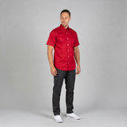 Camisa New York Rojo Quemado A0010