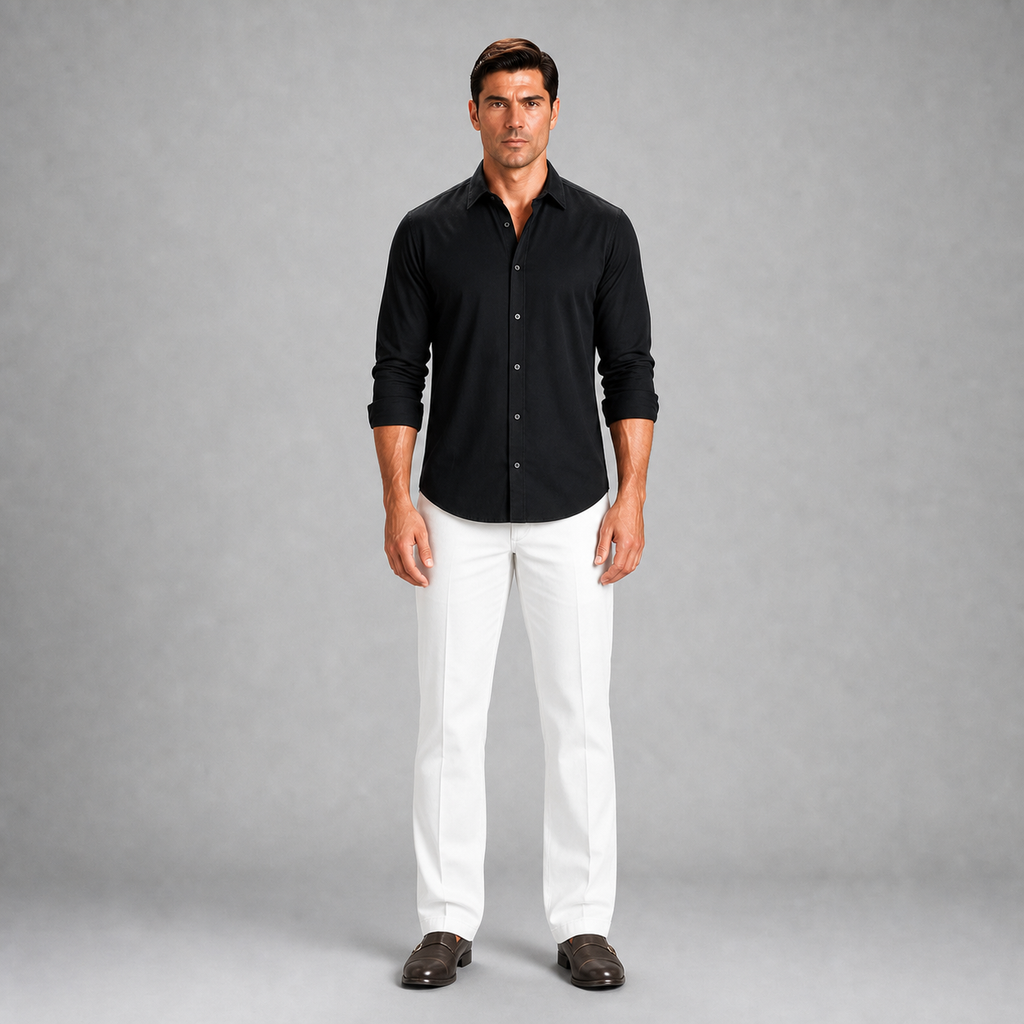 Pantalon  S/p Gab. Especial Blanco A0605