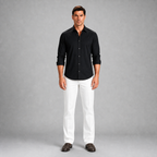 Pantalon  S/p Gab. Especial Blanco A0605