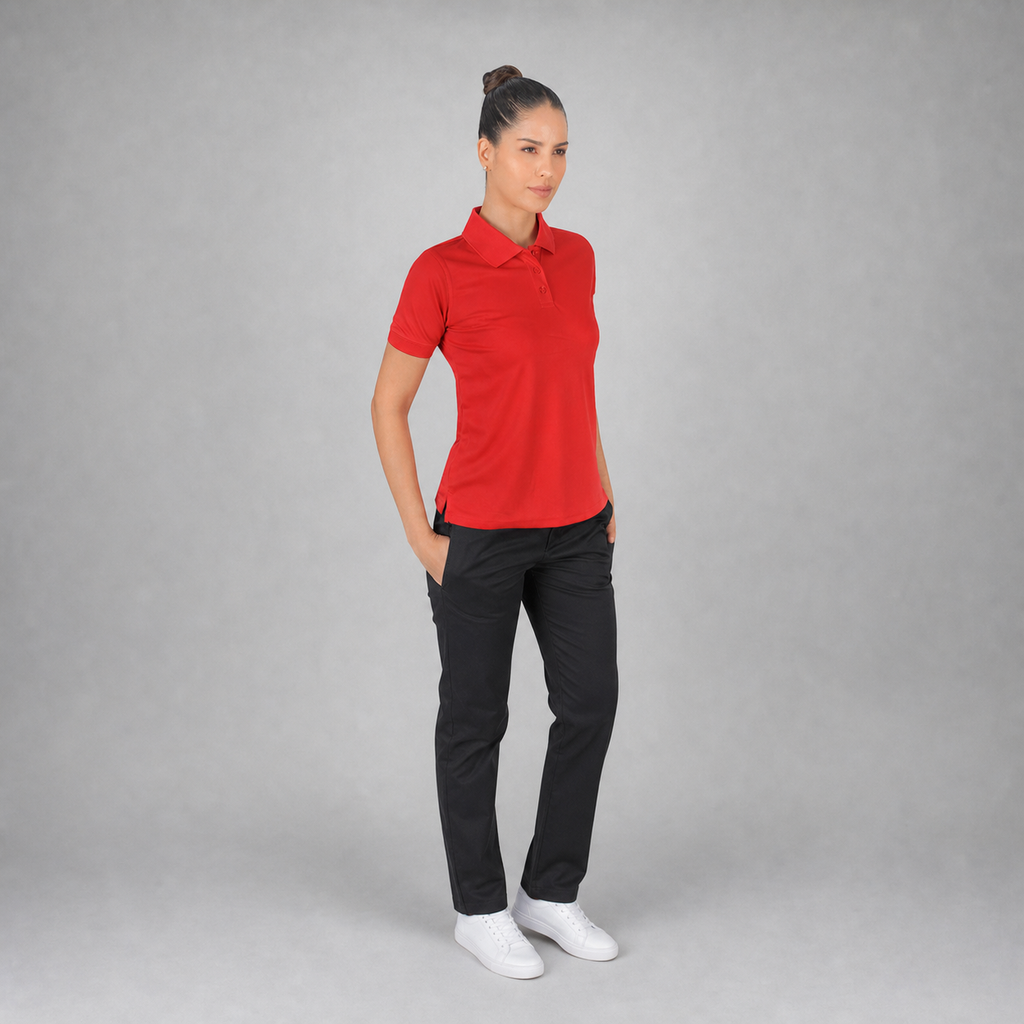 Polo Dry Fit Rojo B1770