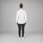 Blusa Lino Uniforme Blanco B0175