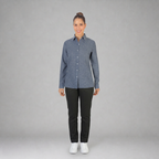 Blusa Lino Uniforme Marino B0175