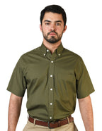 CAMISA MANGA CORTA POPELINA ELITE MILITAR