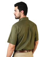 CAMISA MANGA CORTA POPELINA ELITE MILITAR