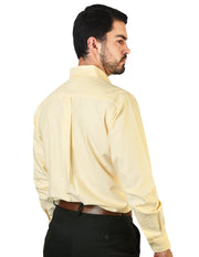Camisa Oxford Amarillo