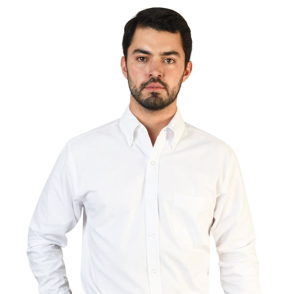 Camisa Oxford Blanco
