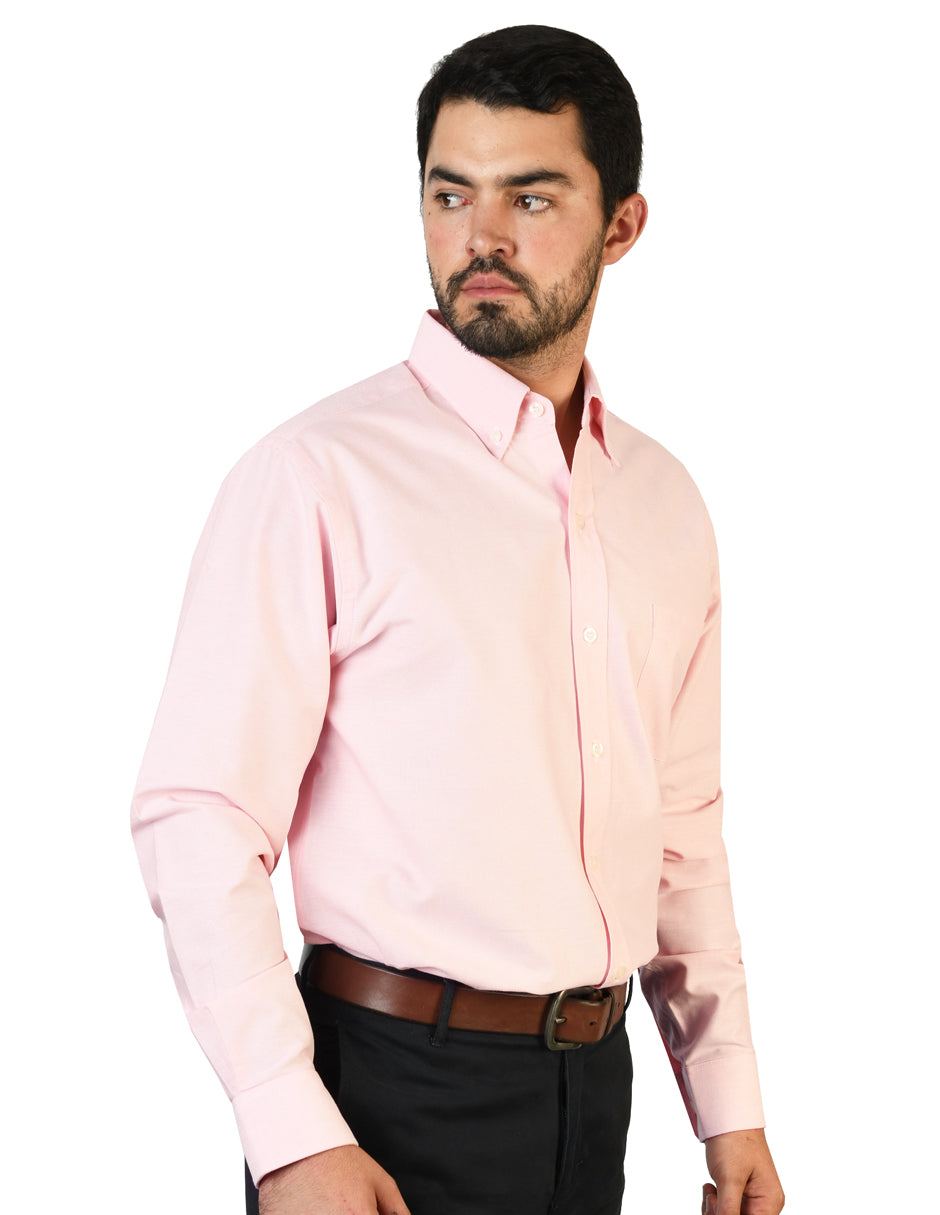 Camisa Oxford Rosa
