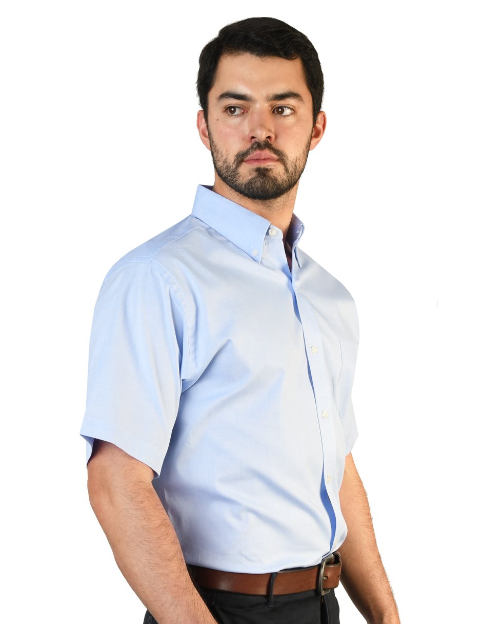 Camisa Oxford Pinpoint CIELO