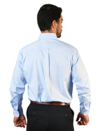 Camisa Oxford Pin Point Cielo