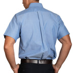 CAMISA MANGA CORTA OXFORD ITALIANO MARINO