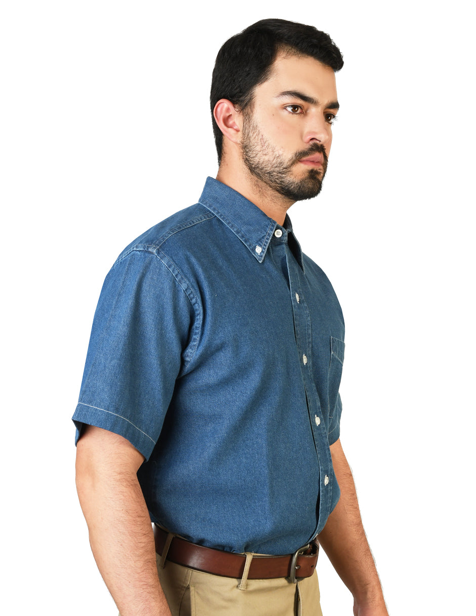 Camisa Mezclilla Doble Stone