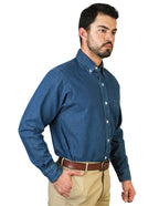 Camisa Mezclilla Doble Stone A0085